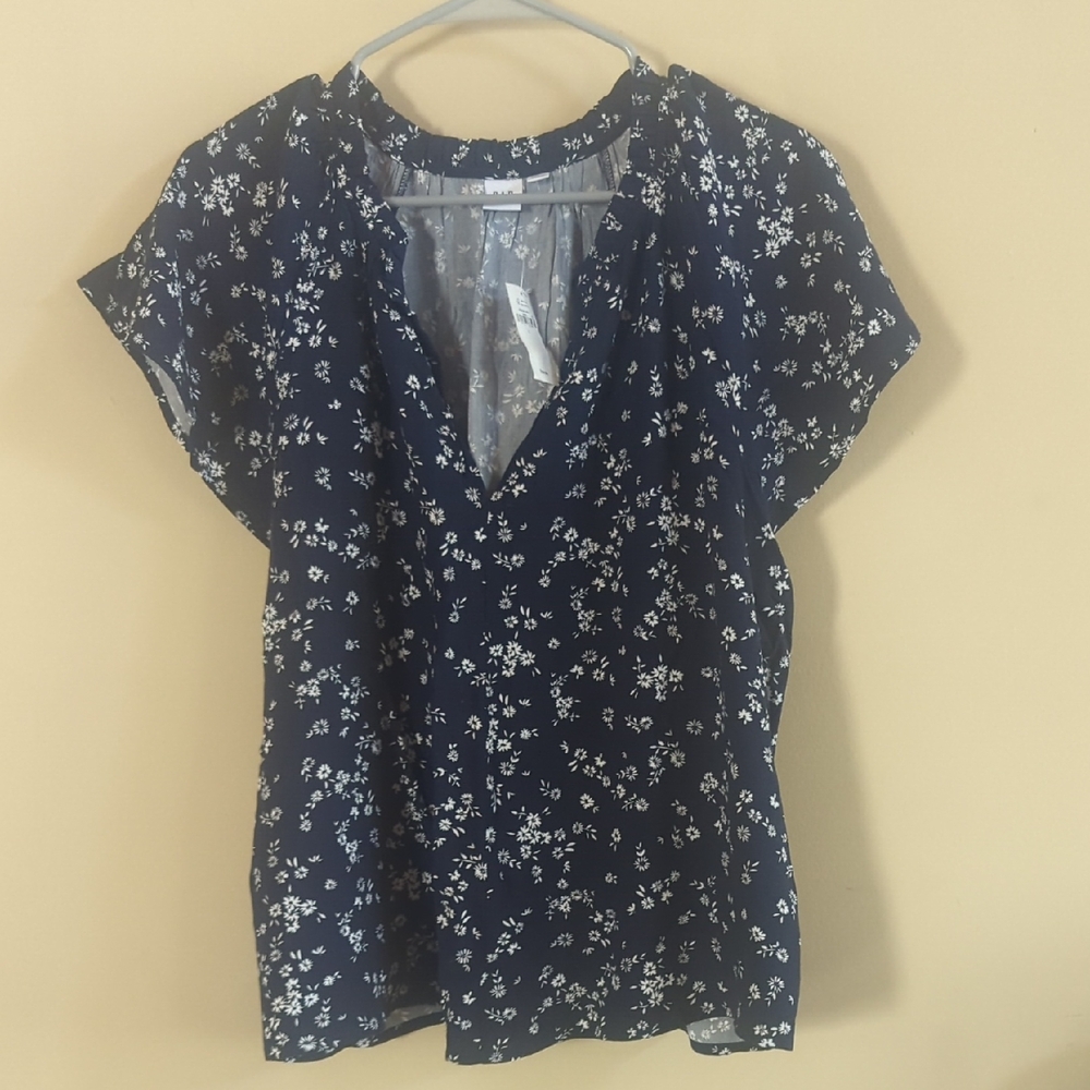 Gap Floral Top Size Large